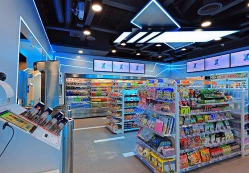 探班7-11首個(gè)無(wú)人便利店 目前仍尚處測(cè)試階段